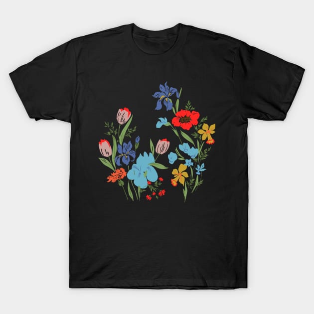 Flowery T-Shirt by zeljkica